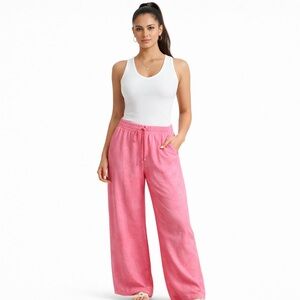 Acid Wash Wide-Leg Women's Pants NWT